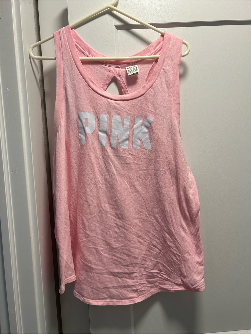 PINK Victoria's Secret Pastel Pink Graphic Tank